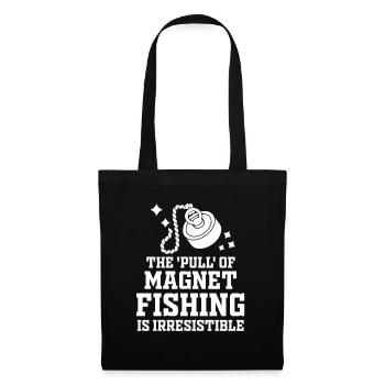 Neodymium Magnet Fishing Magnetic Fisher - Tote Bag - black - Front