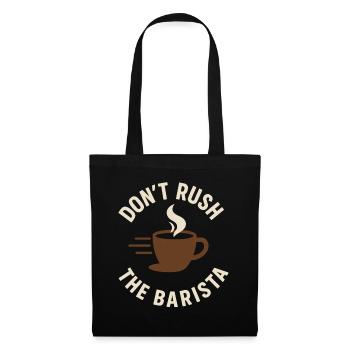 Barista Espresso Crew Café Slinger Latte - Sac en tissu - noir - Devant