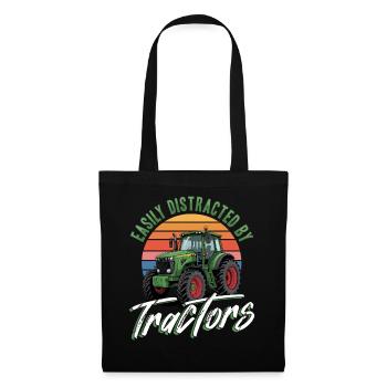 Tractor Kids Farm Lifestyle - Stoffbeutel - Schwarz - Vorne