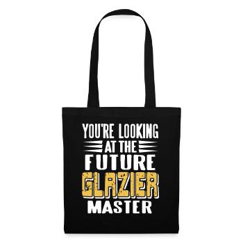 Future Glazier Master in Training Funny Worker - Tote Bag - black - Front