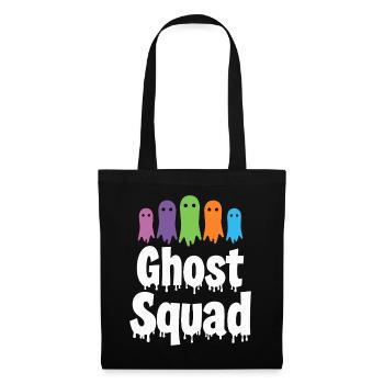 Ghost Squad - Halloween Ghost Saying - Tote Bag - black - Front