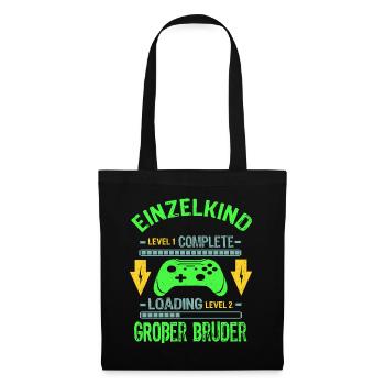 Only Child Complete - Loading Big Brother 2026 - Tote Bag - black - Front