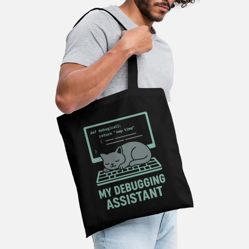 My Debugging Assistant Cat Tote Bag