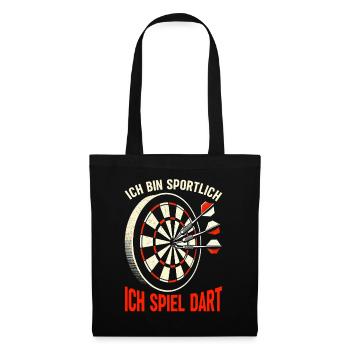 Darts Dart Dartboard Dartboard Dart Player - Tote Bag - black - Front