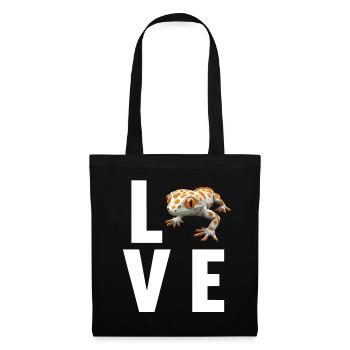 Tokay Geckos Tokay Gecko - Sac en tissu - noir - Devant