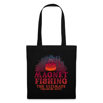Neodymium Magnet Fishing Magnetic Fisher - Tote Bag - black - Front