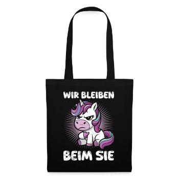 Mallorca WE STAY WITH YOU Anti Flirt Funny - Tote Bag - black - Front