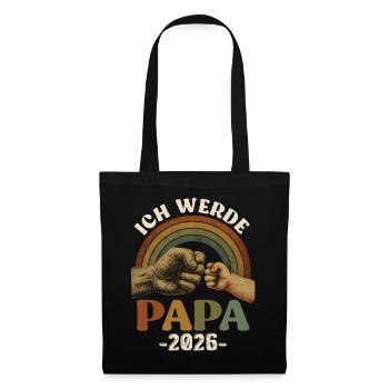 Soon Dad I'M GOING TO BE A DAD 2026 Funny - Tote Bag - black - Front