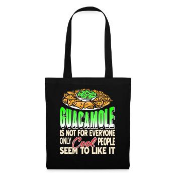 Guacamole Only Cool People Like It Funny Snack - Tote Bag - black - Front