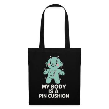 Piercing Addict Body Mod Enthusiast - Sac en tissu - noir - Devant