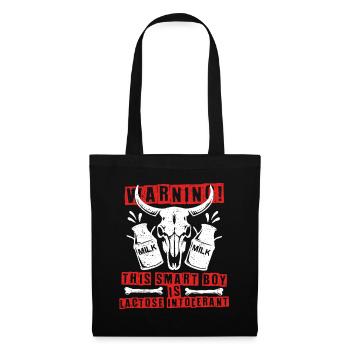 Lactose intolerance Lactose intolerant - Tote Bag - black - Front
