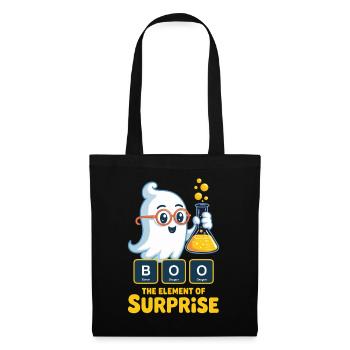 Halloween Chemistry Periodic Quote - Tote Bag - black - Front