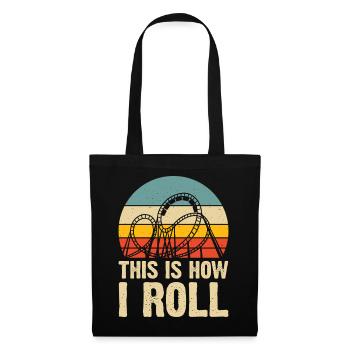 Roller coaster - Tote Bag - black - Front