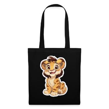 Lion - Tote Bag - black - Front