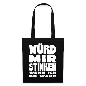 Would Me Stink Saying Shirt for Humor - Tote Bag - black - Front