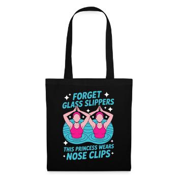 Natation synchronisée Natation artistique Sports nautiques - Sac en tissu - noir - Devant