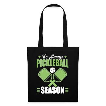 Tournoi de Pickleball Saison Paddleball - Sac en tissu - noir - Devant