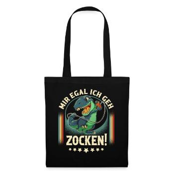 Gaming - Tote Bag - black - Front