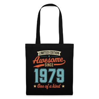 Awesome Since 1979 - Tote Bag - black - Front