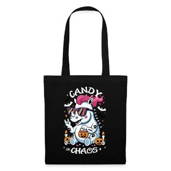 Rhino Halloween Chaos - Tote Bag - black - Front