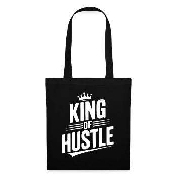 King of Hustle - Tote Bag - black - Front