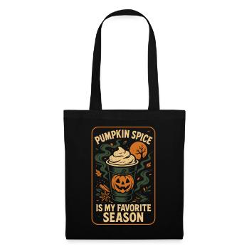 Pumpkin Spice Is My Favorite Season Halloween - Tote Bag - black - Front