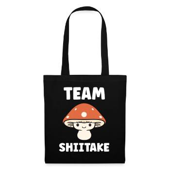 Team Shiitake Team Mushroom Fun - Tote Bag - black - Front