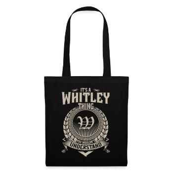 Whitley Thing You Wouldn’t Understand - Sac en tissu - noir - Devant