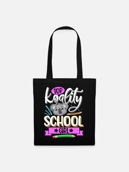 Top Koality School Girl - Stoffbeutel - Schwarz