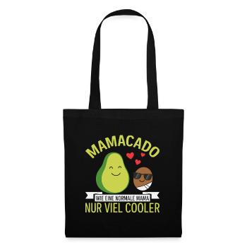 Future maman MAMACADO BEAUCOUP PLUS COOL Drôle - Sac en tissu - noir - Devant