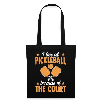 Pickleball Paddleball - Tote Bag - black - Front