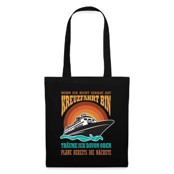 Funny Cruise Sayings Outfits Holiday - Tote Bag - black - Front