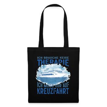 Funny Cruise Sayings Outfits Holiday - Tote Bag - black - Front