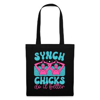 Natation synchronisée Natation artistique Sports nautiques - Sac en tissu - noir - Devant