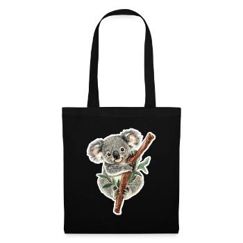 Koala - Tote Bag - black - Front