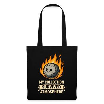 Meteorite Collector Fallen Star Cosmic - Tote Bag - black - Front