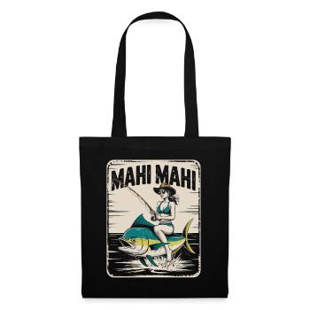 Mahi Mahi Beach Angler Retro - Tote Bag - black - Front