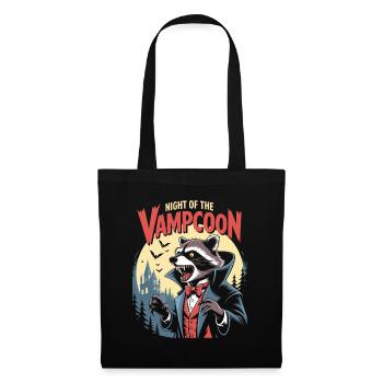 Vampcoon Nightball Raccoon - Tote Bag - black - Front