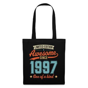 Awesome Since 1997 - Tote Bag - black - Front