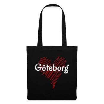 Master Göteborg, Göteborg Schweden - Stoffbeutel - Schwarz - Vorne