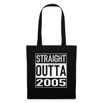 Tout droit sorti de 2005 - Sac en tissu - noir - Devant