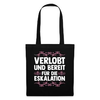 Bachelor Party Team Bride Hen Party - Tote Bag - black - Front