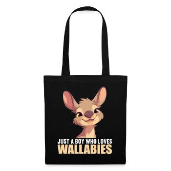 Wallabies Wallaby - Tote Bag - black - Front