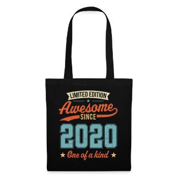 Awesome Since 2020 - Tote Bag - black - Front