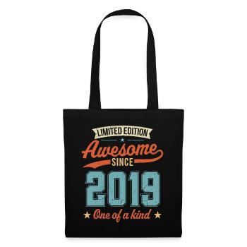 Awesome Since 2019 - Tote Bag - black - Front