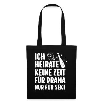 Bachelor Party Team Bride Hen Party - Tote Bag - black - Front