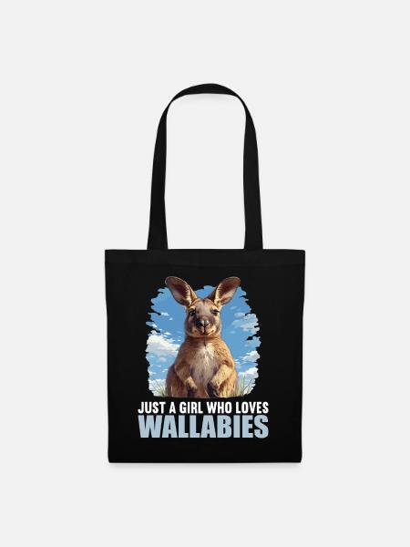 Wallabys Wallaby - Stoffbeutel - Schwarz