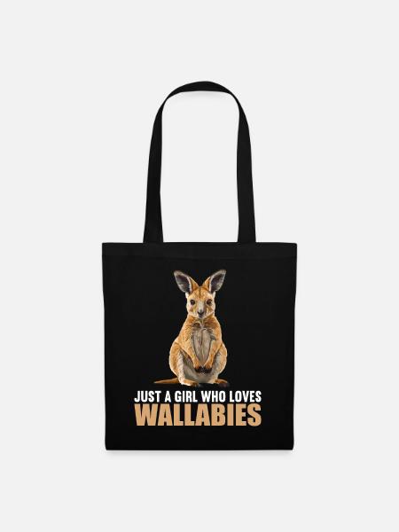Wallabys Wallaby - Stoffbeutel - Schwarz