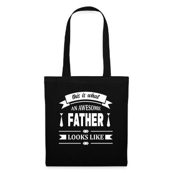 Best Dad in the World Gifts Father Christmas - Tote Bag - black - Front