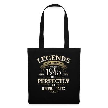 Légende du 80e anniversaire octobre 1945 - Sac en tissu - noir - Devant